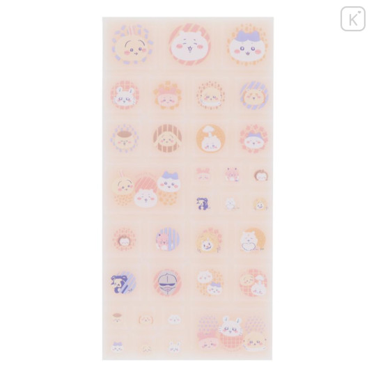 Japan Chiikawa Tile Sticker - Characters / Light Orange - 3