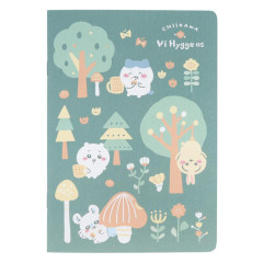 Japan Chiikawa A5 Notebook - Friends / Forest