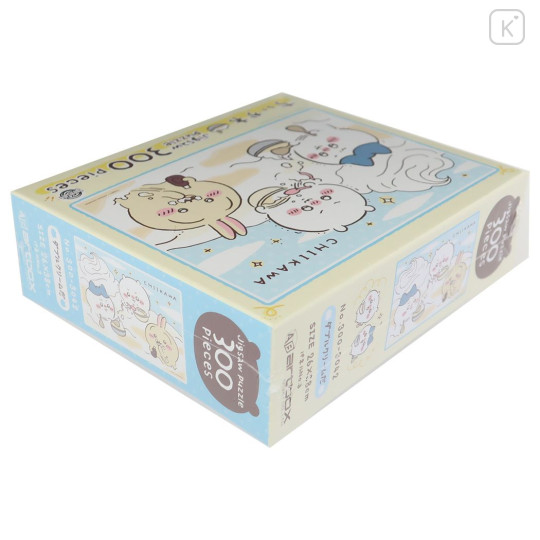 Japan Chiikawa Jigsaw Puzzle 300pcs - Chiikawa & Hachiware & Rabbit / Cream - 2