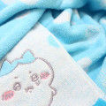 Japan Chiikawa Jacquard Face Towel - Hachiwre / Grumpy Blue - 2