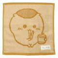 Japan Chiikawa Mini Towel Jacquard Handkerchief - Kurimanju - 1