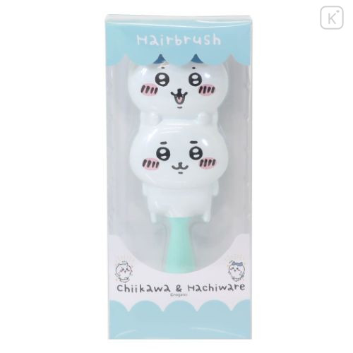 Japan Chiikawa Hair Brush - Chiikawa & Hachiware / Happy - 4