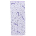 Japan Chiikawa Face Towel - Chiikawa & Hachiware & Rabbit / Light Purple - 1