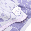 Japan Chiikawa Face Towel - Chiikawa & Hachiware & Rabbit / Light Purple - 2