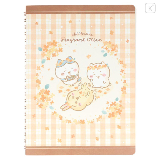 Japan Chiikawa A5 Notebook - Friends / Orange Autumn A - 1