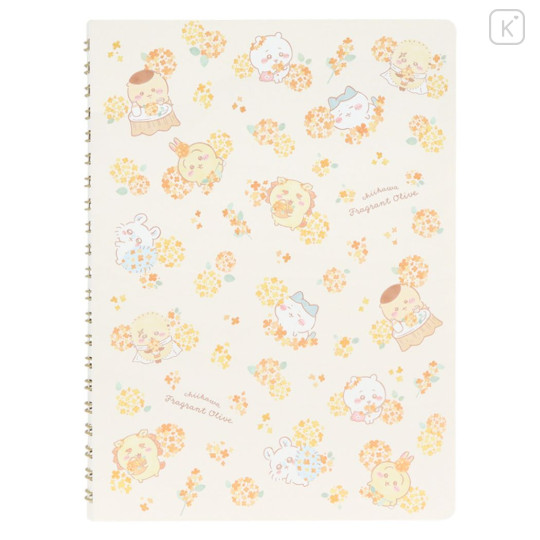 Japan Chiikawa A5 Notebook - Friends / Orange Autumn B - 1