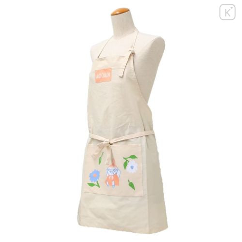 Japan Moomin Apron - Little My / Flower - 4