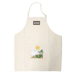 Japan Moomin Apron - Moomintroll & Snufkin / Sunshine