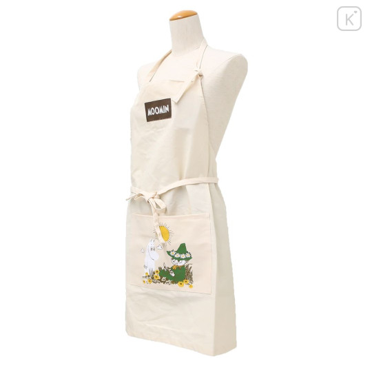 Japan Moomin Apron - Moomintroll & Snufkin / Sunshine - 3