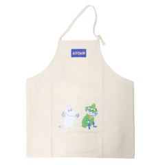 Japan Moomin Apron - Moomintroll & Snufkin / Shell