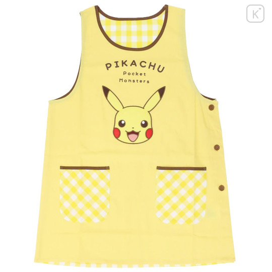 Japan Pokemon Apron - Pikachu : Happy - 1