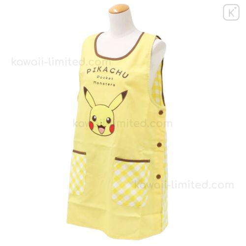 Japan Pokemon Apron - Pikachu : Happy | Kawaii Limited