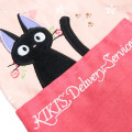 Japan Ghibli Apron - Kiki's Delivery Service / Jiji Flower Pink - 3