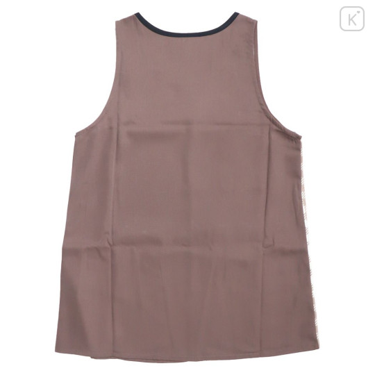 Japan Peanuts Apron - Snoopy : Gingham Brown - 2