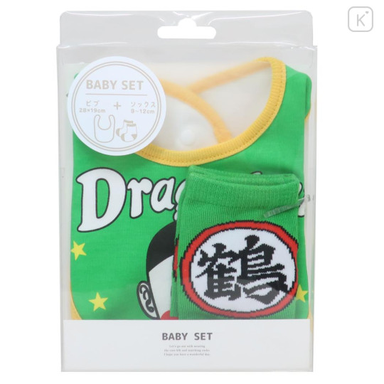 Japan Dragon Ball Bib & Socks Set - Gyoza - 1