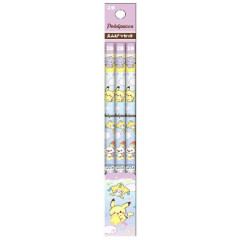 Japan Pokemon 2B Pencil 3pcs - Pokepeace / Starry Night