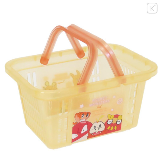 Japan Pokemon Mini Basket - Charmander & Fuecoco & Pawmi / Orange - 2