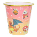 Japan Pokemon Small Desk Organizer Trash Can - Charmander & Fuecoco & Pawmi / Gradient Pink & Orange - 1