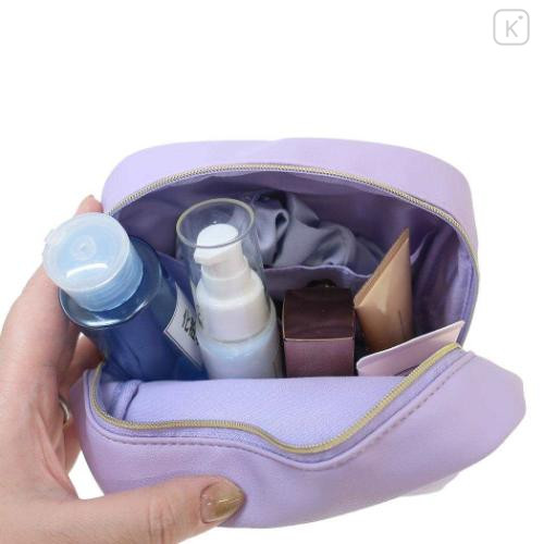 Japan Pokemon Cosmetic Pouch - Pocket Monster / Pokepeace Starry Night Purple - 4