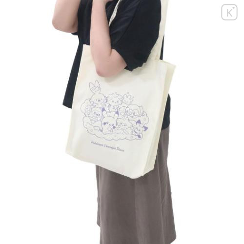 Japan Pokemon Canvas Tote Bag - Pokepeace Starry Night - 4