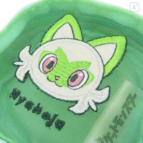 Japan Pokemon Mini Pouch - Sprigatito / Mesh - 4