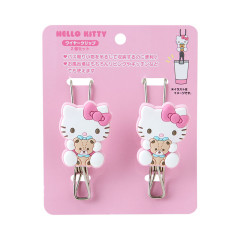 Japan Sanrio Original Wire Clip 2pcs - Hello Kitty