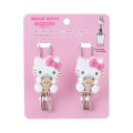 Japan Sanrio Original Wire Clip 2pcs - Hello Kitty - 1