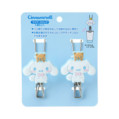 Japan Sanrio Original Wire Clip 2pcs - Cinnamoroll