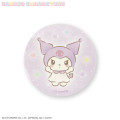 Japan Sanrio Big Sticker - Kuromi / Toddler Look Up For Hug - 1