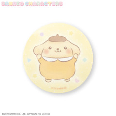 Japan Sanrio Big Sticker - Pompompurin / Toddler Look Up For Hug