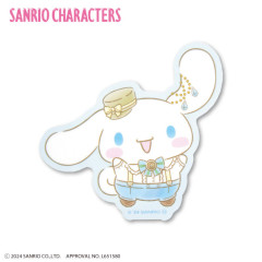 Japan Sanrio Vinyl Sticker - Cinnamoroll / Gentleman Hello