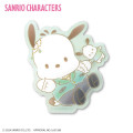 Japan Sanrio Vinyl Sticker - Pochacco / Gentleman & Doll - 1