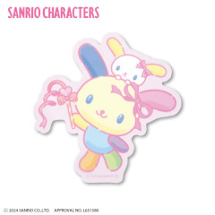 Japan Sanrio Big Sticker - Usahana / Power Up