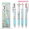 Japan Sanrio Jetstream 2 Color Multi Ballpoint Pen - Hangyodon : Daze Chill Time - 1