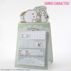 Japan Sanrio Sticky Notes Stand - Pochacco / Daze Chill Time