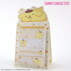 Japan Sanrio Sticky Notes Stand - Pompompurin / Daze Chill Time