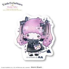 Japan Sanrio Big Sticker - Little Twin Stars / Dolly Mix Lala Devil