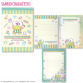 Japan Sanrio A6 Notepad - Keroppi / Colorful Gummy - 1