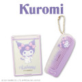 Japan Sanrio Folding Compact Comb & Mirror - Kuromi / Pretty - 1