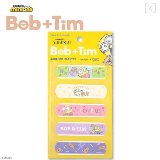 Japan Minions Adhesive Bandage - Bob & Bear Tim / A - 1