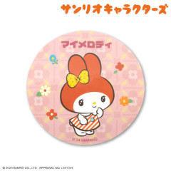 Japan Sanrio Big Sticker - My Melody / Retro Room