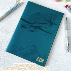 Japan Ghibli A5 Monthly Schedule Book - Castle in the Sky / 2025