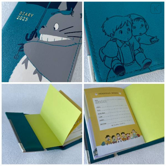 Japan Ghibli A6 Weekly Schedule Book - 2025 : My Neighbor Totoro - 5