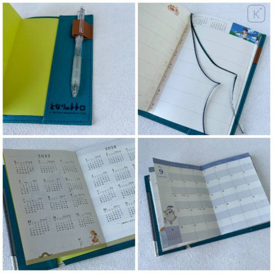 Japan Ghibli A6 Weekly Schedule Book - 2025 : My Neighbor Totoro - 8