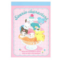 Japan Sanrio A6 Notepad - Characters / Ice Cream Sundae - 1