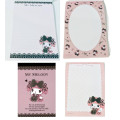 Japan Sanrio A6 Notepad - My Melody / Moonlit Melokuro Midnight - 2