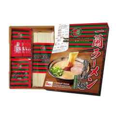 Japan Ichiran Tonkotsu Ramen 5 Meals Set - Dried Noodle