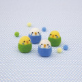 Japan Hamanaka Aclaine Needle Felting Kit - Baby Budgie - 1