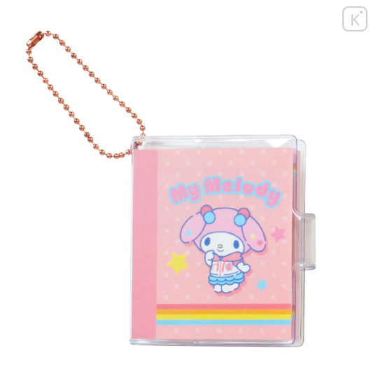 Japan Sanrio Original Secret Keychain Mini Memo - Nostalgic Profile Book Blind Box - 3