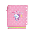 Japan Sanrio Original Mini Pouch - Hello Kitty / Nostalgic Profile Book - 2